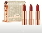 Matte Set 3 Colors Lipstick With Chain Bag Gift Box Waterproof Long Lasting