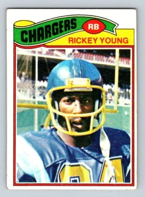 1977 Topps #384 Rickey Young - Image 1 of 2