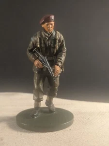 WW II British Commando Officer with machine gun, Oryon, Size 54mm - Picture 1 of 1