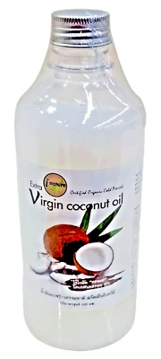 Aceite de Coco Virgen I-nature Premium Orgánico Prensado en Frío 500ml Fragante Natural Foto 1 de 4