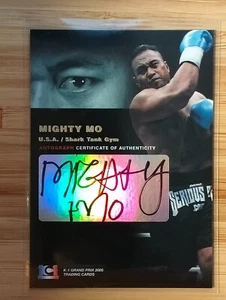 K-1 EPOCH 2005 Mighty MO AUTO Autograph /100  #A - MM Ultra RARE - Picture 1 of 2