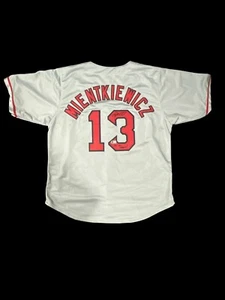 Boston Red Sox Doug Mientkiewicz Signed Custom Jersey w/ Beckett Witness - Picture 1 of 3