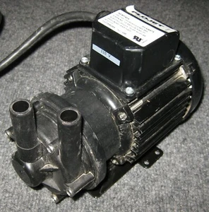 Flojet Magnetically Coupled Pump - NEMP GP 40/6 - 110 VAC - Cracked Fan Cover - Picture 1 of 8