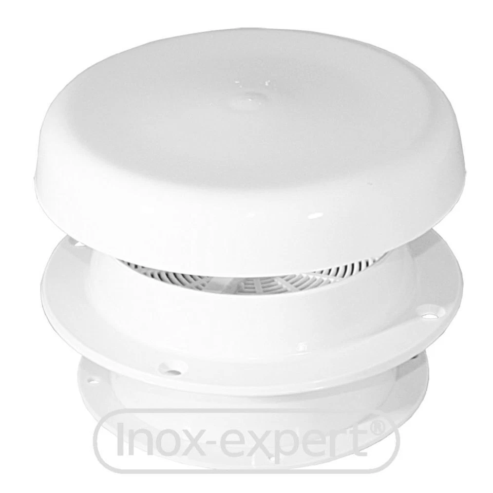 Pilzlüfter verschließbar 150 X 100 X 30 mm Kunststoff Weiss - Bild 1 von 1