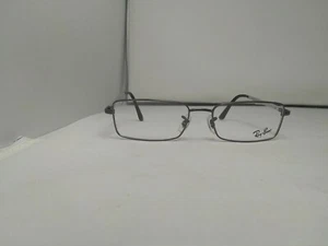 Ray Ban RB 6211 2502 GUNMETAL/SILVER/BLACK 53-17-140 ITALY MADE W/CASE 6056 - Picture 1 of 8