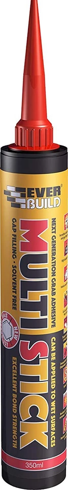 SIKA 12 x Everbuild Multi Stick Superior High Strength Grab Adhesive Hybrid Polymer