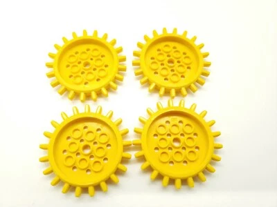 LEGO ENGRANAJE AMARILLO SAMSONITE 21 DIENTES AGUJERO DE EJE EN EL CENTRO Foto 1 de 2