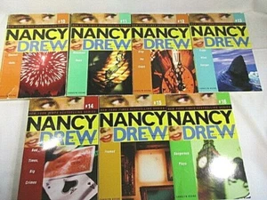 Nancy Drew Girl Detective 9 Book Lot - Imagen 1 de 5