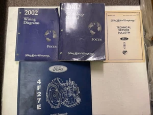 Manual De Taller De Servicio Y Reparación OEM Para FORD FOCUS 2002 Usado - Imagen 1 de 3