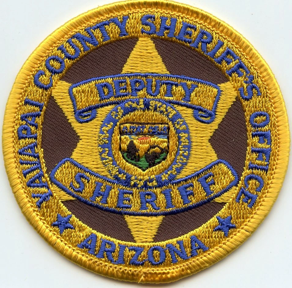 YAVAPAI COUNTY ARIZONA AZ round DEPUTY SHERIFF POLICE PATCH - Image 1 of 1