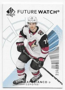 17/18 SP AUTHENTIC FUTURE WATCH RC #188 Kyle Capobianco #216/999 - Picture 1 of 1