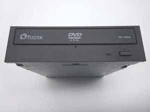 PLEXTOR PX-130A CD/DVD-ROM DRIVE LAUFWERK IDE SCHWARZ # LW564 - Bild 1 von 5