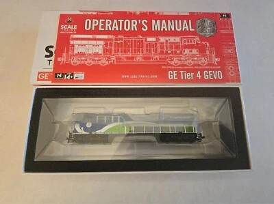 N Scale ScaleTrains ET44AC GEVo ET44AC GE Demo 2015 DCC & Sound SXT31016 - Image 1 of 3