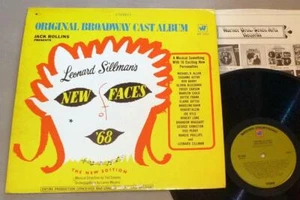 New Faces of '68 Original Broadway Cast LP - Warner Bros. BS-2551 (1968) - Picture 1 of 1