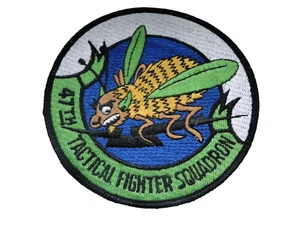 Parche US-Air Force 47th Tactical Fighter Squadron en color aprox 10 cm - Imagen 1 de 1