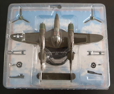 ATLAS Editions Flugzeug Lockheed P-38J/L Lightning USA Neu &OVP - Bild 1 von 4