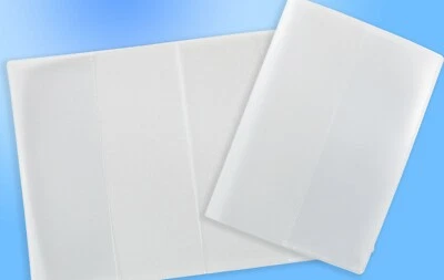 EICHNER 2x Impfpasshülle Hülle für Impfausweis aus PP Umschlag für Impfpass 2021