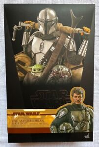 The Mandalorian & Grogu Deluxe TMS052 1/6 Hot toys TMS019 Sideshow Star Wars MMS
