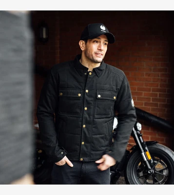 Merlin Codsall Baffle Riding Jacket In Black MCP061 - Image 1 of 4