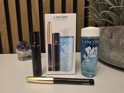 Luxusproben Lancome Bi-Facil Gesichtsreinieger Maakara,Kajal Schwarz Neu - Bild 1 von 4