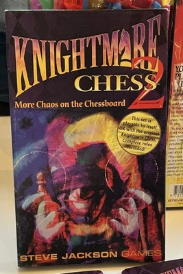 1998 - Knightmare Chess 2  - Steve Jackson Games All Cards - Very Nice! 💯👀 - Image 1 of 4
