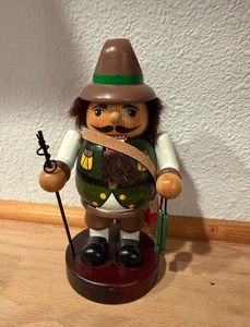 Schiaccianoci in legno grasso pescatore pesca 6" - Foto 1 di 4