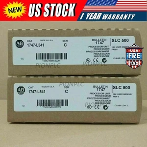 NEW SEALED AB 1747-L541 /C SLC 500 SLC 5/04 CPU PROCESSOR UNIT MODULE US - Picture 1 of 1