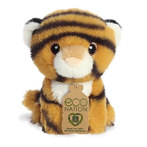 Aurora Eco-Friendly Eco Nation Mini Tiger 5" 35066 Plush Stuffed Animal Toy - Image 1 of 1