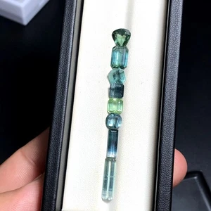 "Natural Tourmaline Cut Stones Lot – Multi Color Faceted Gemstones for Jewelry  - Picture 1 of 11
