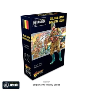 Warlord Games Bolt Action 28mm Belgian Army Infantry Squad 403017307 - Picture 1 of 4