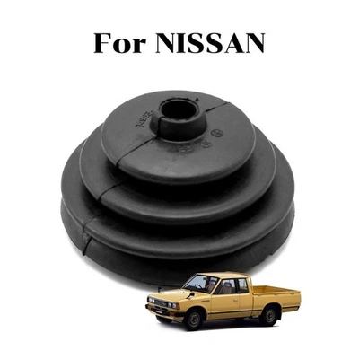Black gear shift cover rubber, Datsun 720 Pickup, year 1980 - 1991 - Image 1 of 4