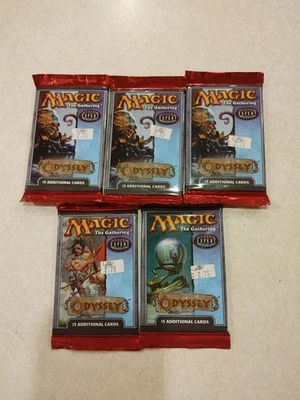 Wizards of the Coast Magic the Gathering Odyssey Booster Pack - New Sealed - Image 1 of 2