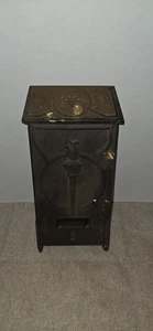 Vintage P.N. Co. Fulton, IL Metal Wall Mount Torch Mail Box No Key - Picture 1 of 7