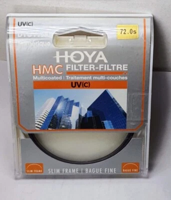 Hoya 72mm UV Multi Coated Glass Lens Filter Japan HMC UV(C) 72 mm E-72 Protector - Image 1 of 4