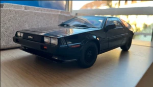 AutoArt 79917 1:18 DeLorean DMC-12 versione nero metallizzato RARO! in confezione originale - Foto 1 di 4