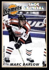 2002-03 Fort Wayne Komets Shoe Carnival #6 Marc Barlow