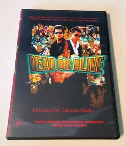 Dead Or Alive DVD Region 4 VGC Takashi Miike - Picture 1 of 2