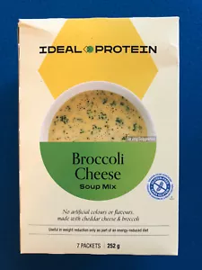 Ideal Protein Broccoli Cheese Soup Mix - 7 Packets - EXP 11/30/2025 - FREE SHIP - Picture 1 of 4