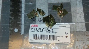 ABB 016471621 BA2 Metal End Stop lot of 6 - Picture 1 of 3