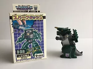 VINTAGE RARE JAPANESE TRANSFORMER G1 MASTERFORCE D-319 SPARKDASH GUZZLE BOXED - Picture 1 of 22