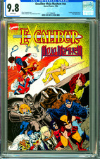 EXCALIBUR MOJO MAYHEM nn #1 CGC 9.8 WP SQUAREBOUND New CGC Case MARVEL Copper