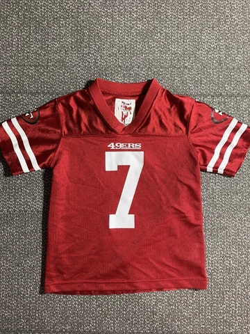 Toddler San Francisco 49ers NFL Football #7 Colin Kaepernick Jersey 4T Cover