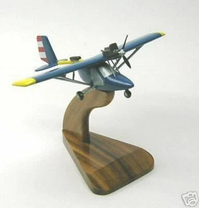 Flightstar-II SC II-SC Avión Privado Escritorio Madera Modelo Grande Nuevo - Imagen 1 de 1