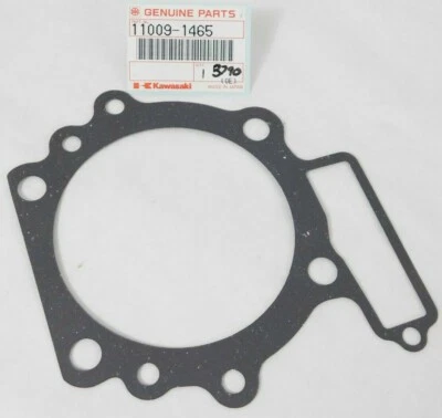 Junta base cilindro original Kawasaki KL650 KL 600 1984-1986 OEM 11009-1465 NUEVO DE STOCK Foto 1 de 3