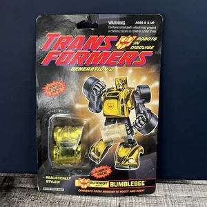 VTG 1992 Transformers G2 BUMBLEBEE Autobot Vintage Hasbro Minicar Collectible - Picture 1 of 7