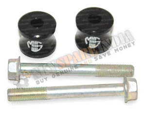 Handle Bar Risers Compatible With Royal Enfield Interceptor 650cc Black - Picture 1 of 9
