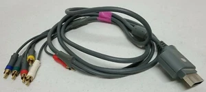 MICROSOFT XBOX 360 COMPONENTE HD AV RCA CAVO FILO X801255-100 OEM AUTENTICO - Foto 1 di 5