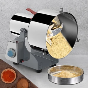 2000g Electric Herb Grinder Grain Crusher Pulverizer Machine Stainless - Picture 1 of 16