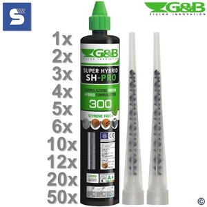 Verbundmörtel InjektionsmörteI SH-PRO Montagemörtel 300ml + 2 Statikmischer ETA - Bild 1 von 14