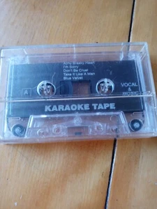 Karaoke Tape Cassette Achy Breaky Heart Im Sorry Don't be Cruel And More - Picture 1 of 3
